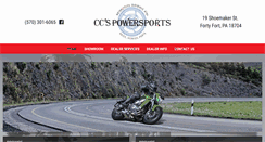 Desktop Screenshot of ccspowersports.com